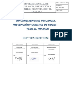 Informe COVID-19 Septiembre 2022