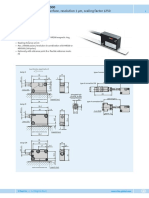 Incremental, digital interface, resolution 1 μm, scaling factor 1250