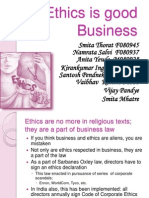 Ethics is Good Business Presentation 3[1] Bk Ch
