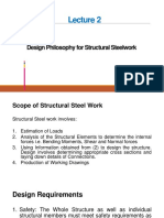 Design Philosophy For Structural Steelwork