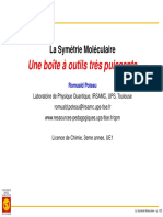 Une Boîte À Outils Très Puissants: La Symétrie Moléculaire