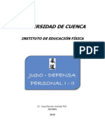 Judo - Defensa Personal I - Ii: Universidad de Cuenca