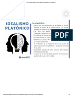 Las 12 CARACTERÍSTICAS Del Idealismo PLATÓNICO Más Importantes