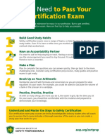 5 Tips to Pass Your Safety Certification Exam