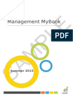 Management Mybook: Sample