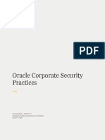 Oracle Corporate Security Practices
