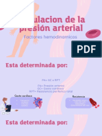 Regulacion de La Presión Arterial