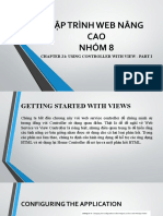 Lập Trình Web Nâng CAO Nhóm 8: Chapter 21: Using Controller With View - Part I