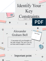 Identify Your Key Constraints: Chapter 11: Atikah Nabilah