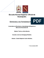 Escuela Normal Superior Oficial de Guanajuato.: "Entrevista A Los Formalistas Rusos"