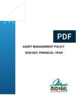 Asset Management Policy 2020/2021 FINANCIAL YEAR