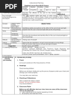 Science: Detailed Lesson Plan (DLP) Format