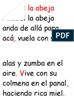 Anabel La Abeja A ,: Nabel La Abeja Anda de Allá para Acá Vuela Con Sus