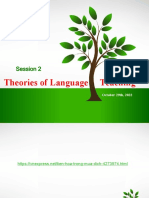 Theories of Language Teaching: Session 2