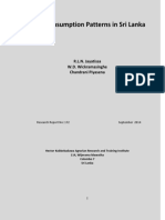 Food Consumption Patterns in Sri Lanka: R.L.N. Jayatissa W.D. Wickramasinghe Chandrani Piyasena