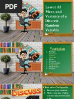Mean, Variance and Expected Value of Discrete Random Variables