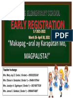 Poster - Early Reg