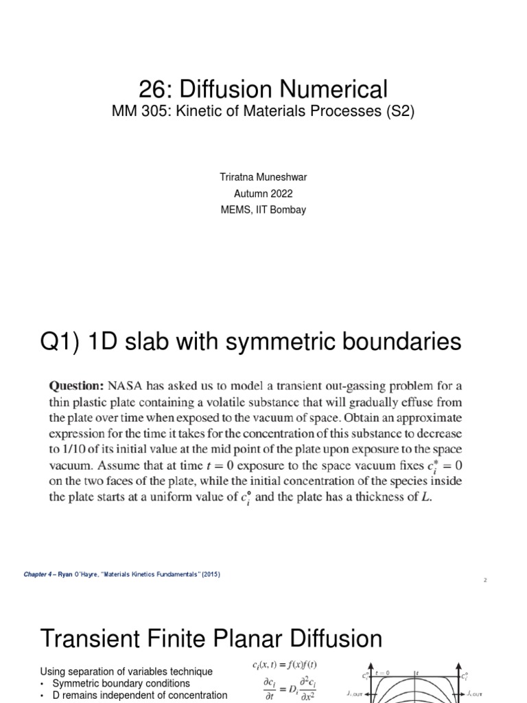 MM 305 S2 Lecture On of Material PDF Chemical