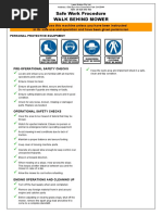 SWP Mower Walk Behind