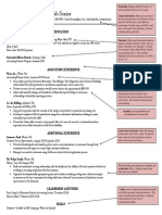 (Read Me) CV Writing Instruction - CV Templates - CV Training - CE - OGE - FHN 1920