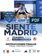Instrucciones Finales R&R Marathon Madrid