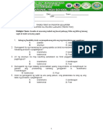 3rd Diagnostic Test 25 4th QTR. in FILIPINO SA PILING LARANG