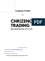 Chrizenos Trading Company Profile