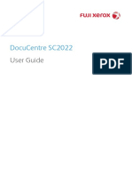 Docucentre Sc2022: User Guide