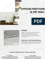 Gypsum Partition & Dry Wall: Alpine