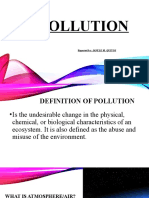 Pollution Report Summary