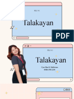 Talakayan: FILI 102