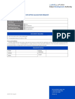 Site Office Allocation Form