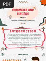 Lesson 12 - Parameter and Statistic