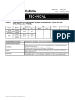 Service Bulletin: Technical