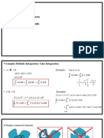 Outline: Cauchy's Integral Theorem Cauchy's Integral Formula