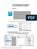 Procedimiento Del Ingresos de Datos en Pass Y Reacción A Los Eventos en Rojo Y Amarillo