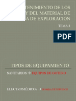 Mantenimiento de Los Equipos Y Del Material de La Sala de Exploración