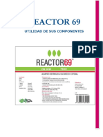 Reactor 69 Utilidad de Sus Componentes