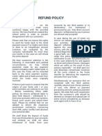Refund Policy SVG