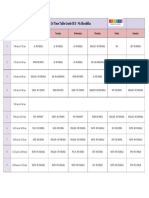 AY23-24 Time Table Grade IX D - Ms Shraddha