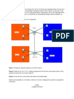 Paso 1. Realiza El Esquema Anterior en Packet Tracer. Paso 2. Dada La Red 192.27.0.0, Realiza La Asignación de Las Direcciones para Cada VLAN y