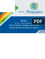 Artes: ARTES VISUAIS-Diálogos Entre Arte e Artistas de Diversas Épocas e Lugares