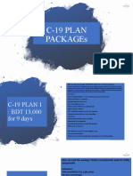 C-19 PLAN Packages