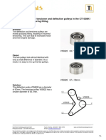 Risk of Mixing Up Tensioner and Deflection Pulleys