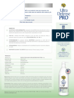 Ficha Tecnica Ultra Defense Pro 1 Lt.