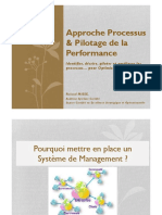 Approche Processus & Pilotage de La Performance