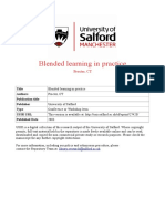 Blended Learning in Practice