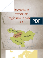 România În Războaiele Regionale În Secolul XX