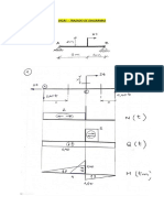 Ejemplos Resueltos - Trazado de Diagramas en Vigas