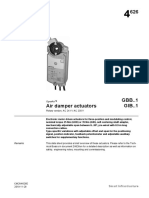 Air Damper Actuators GBB.. GIB.. - en